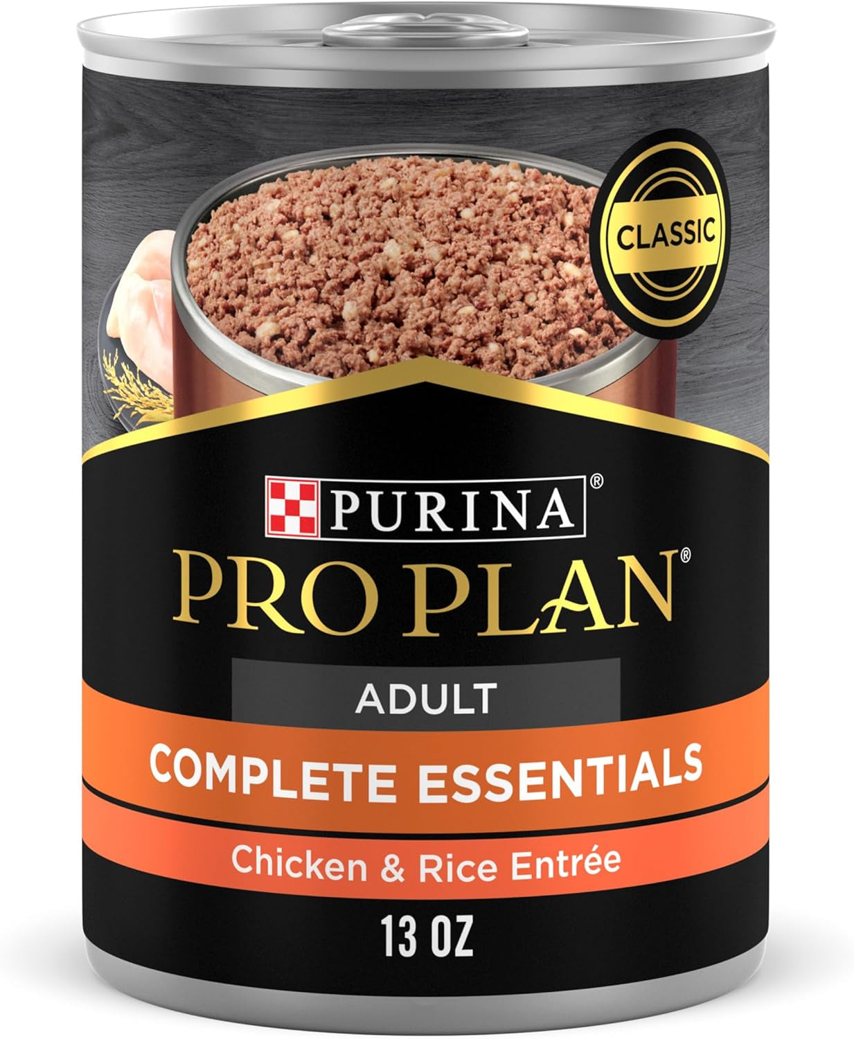 Purina Pro Plan High Protein Dog Food Wet Pate, Chicken and Rice Entree