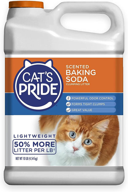 Cat'S Pride Lightweight Clumping Litter: Powerful Odor Control - Scented