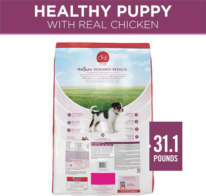 Purina ONE plus Healthy Puppy Formula High Protein Natural Dry Puppy Food with Added Vitamins, Minerals and Nutrients