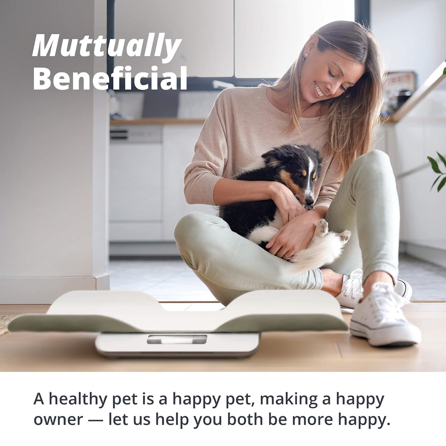 Greater Goods Digital Pet Scale, Accurately Weigh Your Kitten, Rabbit, or Puppy with a Wiggle-Proof Algorithm, Great Option as a Scale for Small Animals, Designed in St. Louis