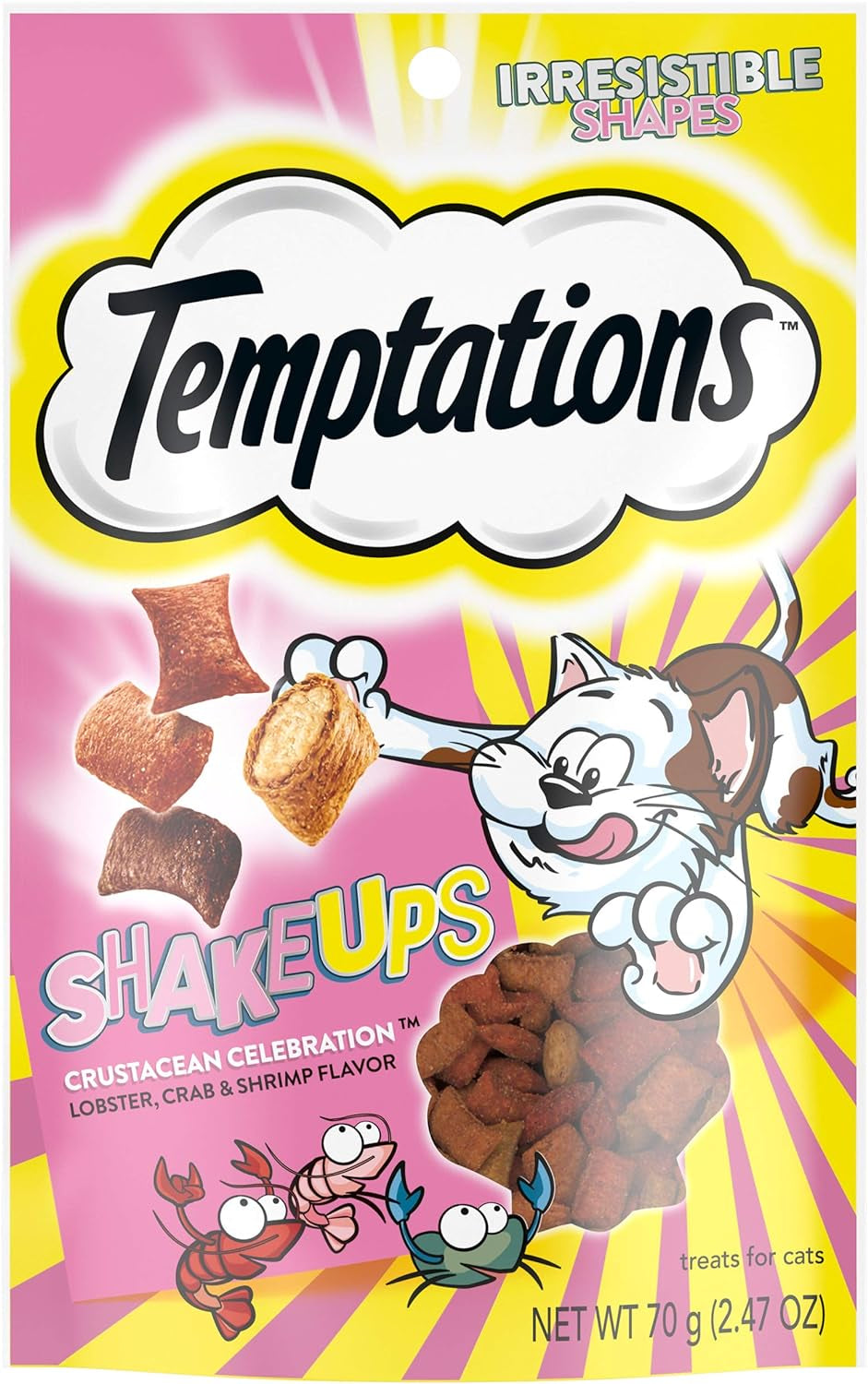 Temptations Shakeups Crunchy and Soft Cat Treats