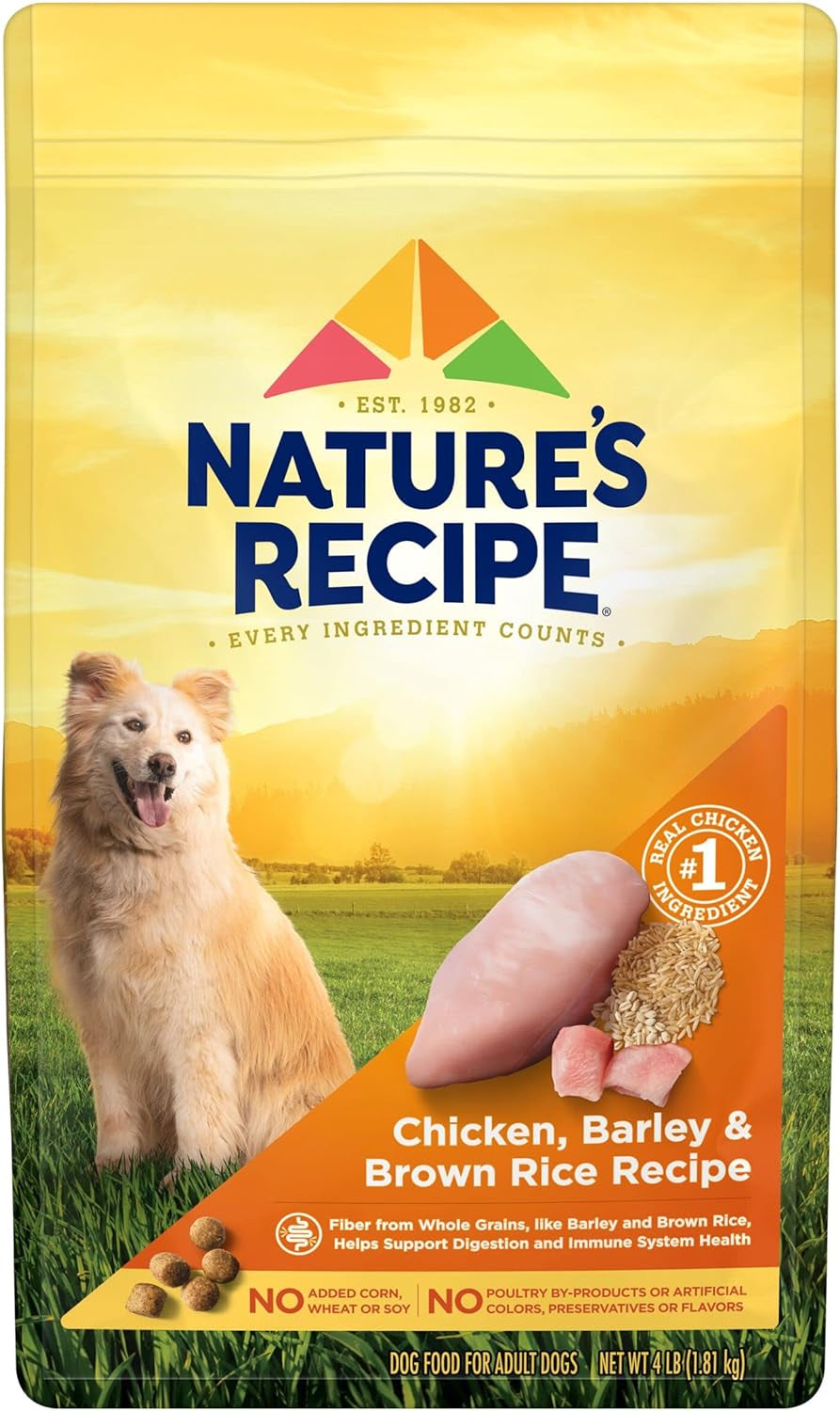 Nature′S Recipe, Barley & Brown Rice Recipe Dry Dog Food