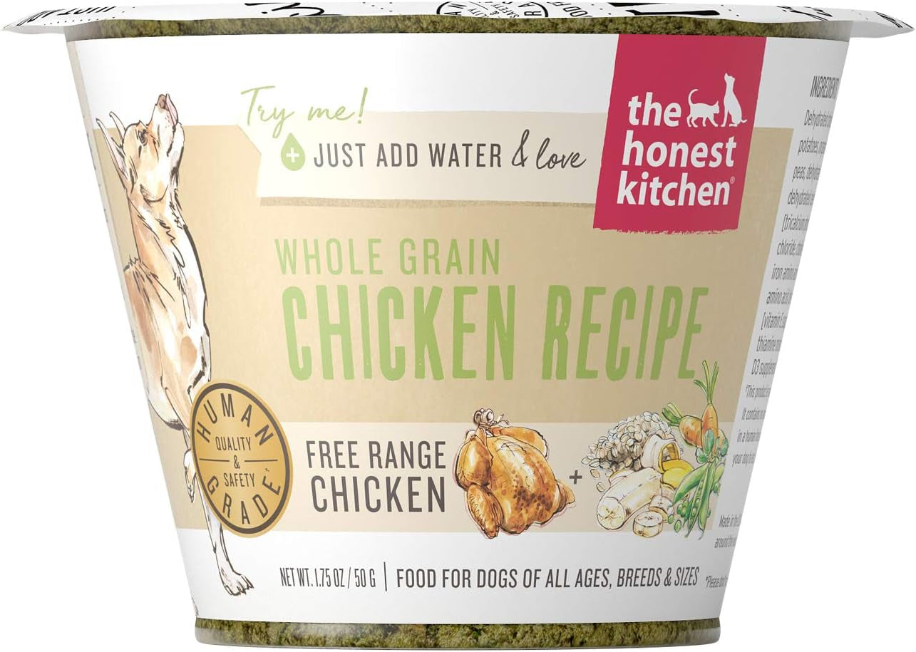 The Honest Kitchen Human Grade Dehydrated Whole Grain Dog Food - Complete Meal or Topper