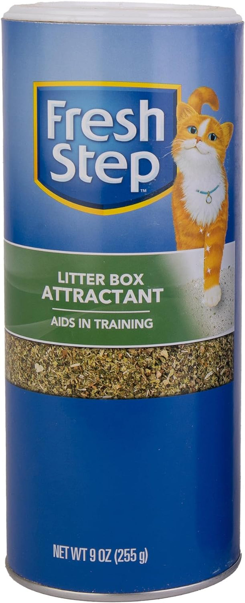 Fresh Step Cat Litter Box Attractant Powder for Training Cats - Natural Training Aid for Cats and Kittens - Great Way to Keep Your Home Clean and Train Your Pet