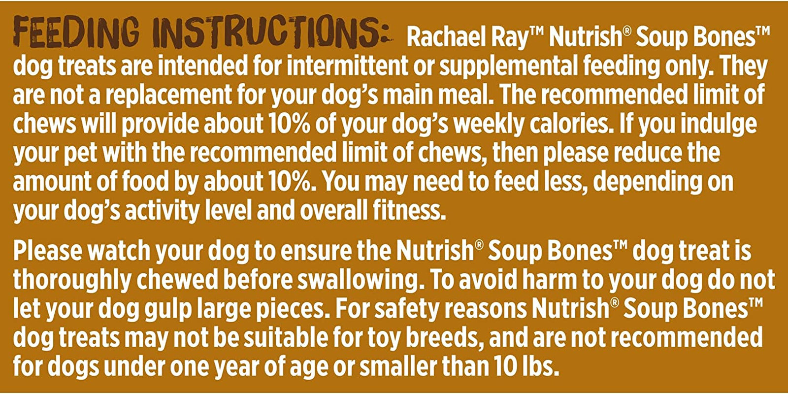 Nutrish Rachael Ray Soup Bones Long Lasting Dog Chews Variety Pack