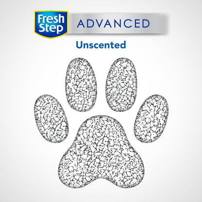 Fresh Step Advanced Simply Unscented Clumping Litter, Fresh Step Unscented Cat Litter Fights Odor on Contact