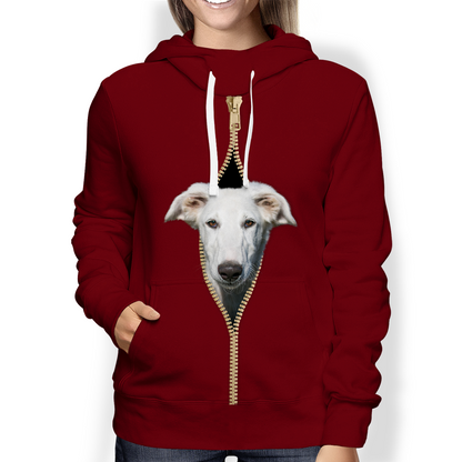 I'm With You - Basenji Hoodie V2