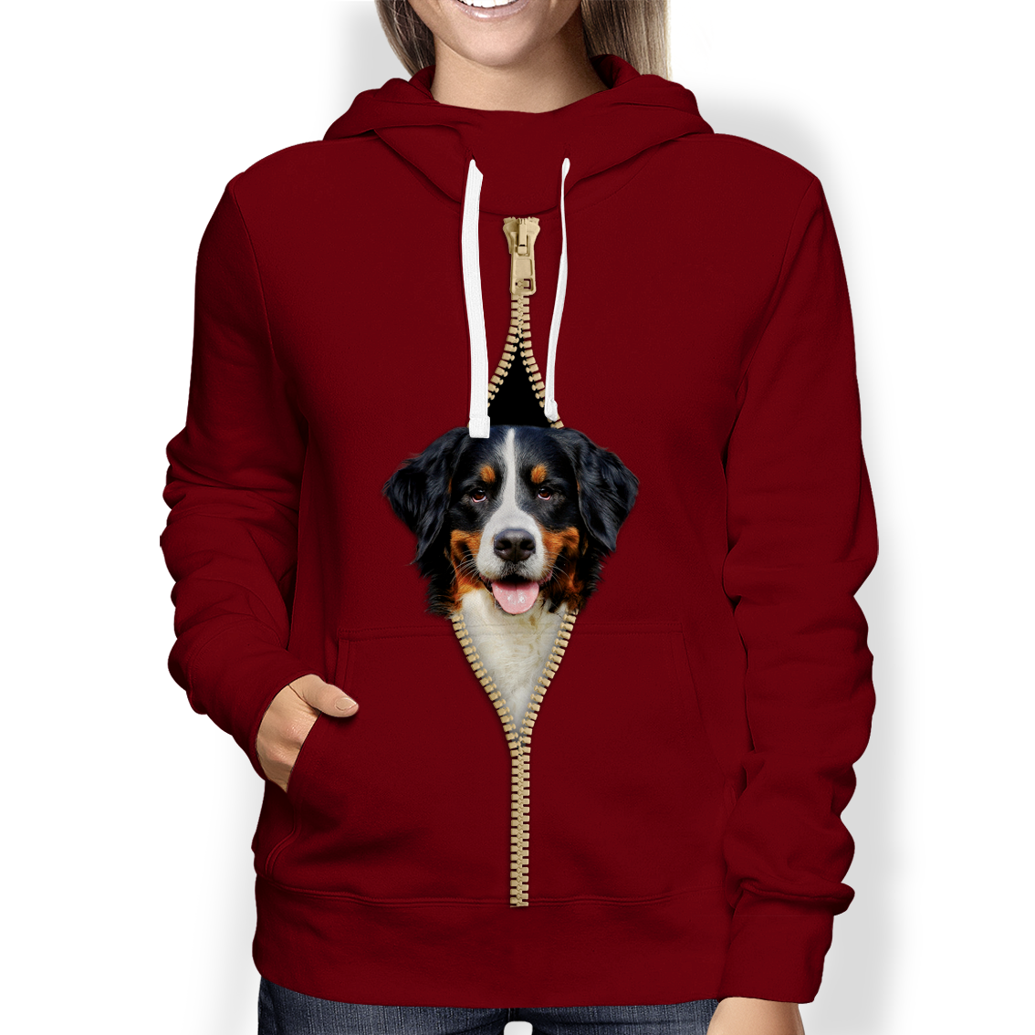I'm With You - Rhodesian Ridgeback Hoodie V3