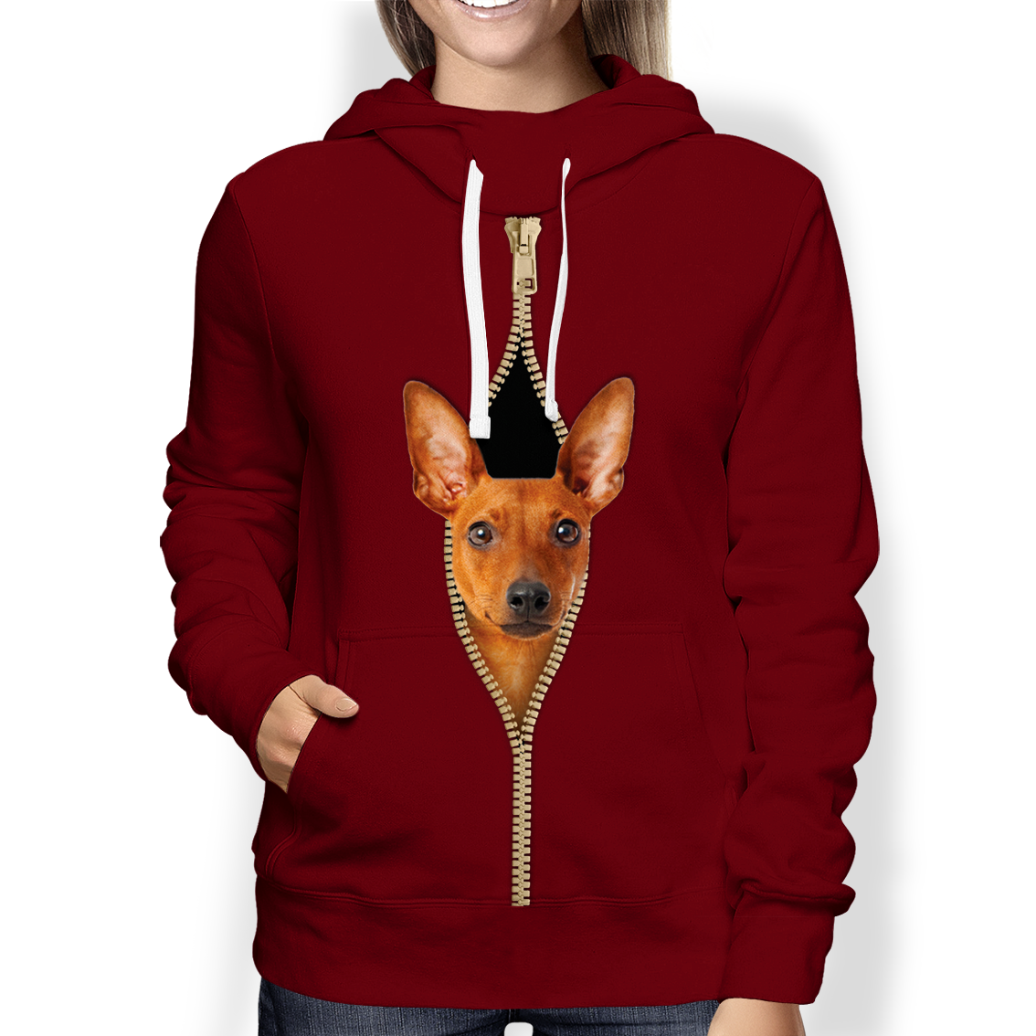 I'm With You - Beagle Hoodie V2