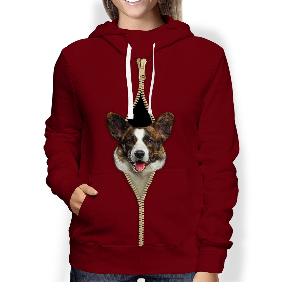 I'm With You - Samoyed Hoodie V1