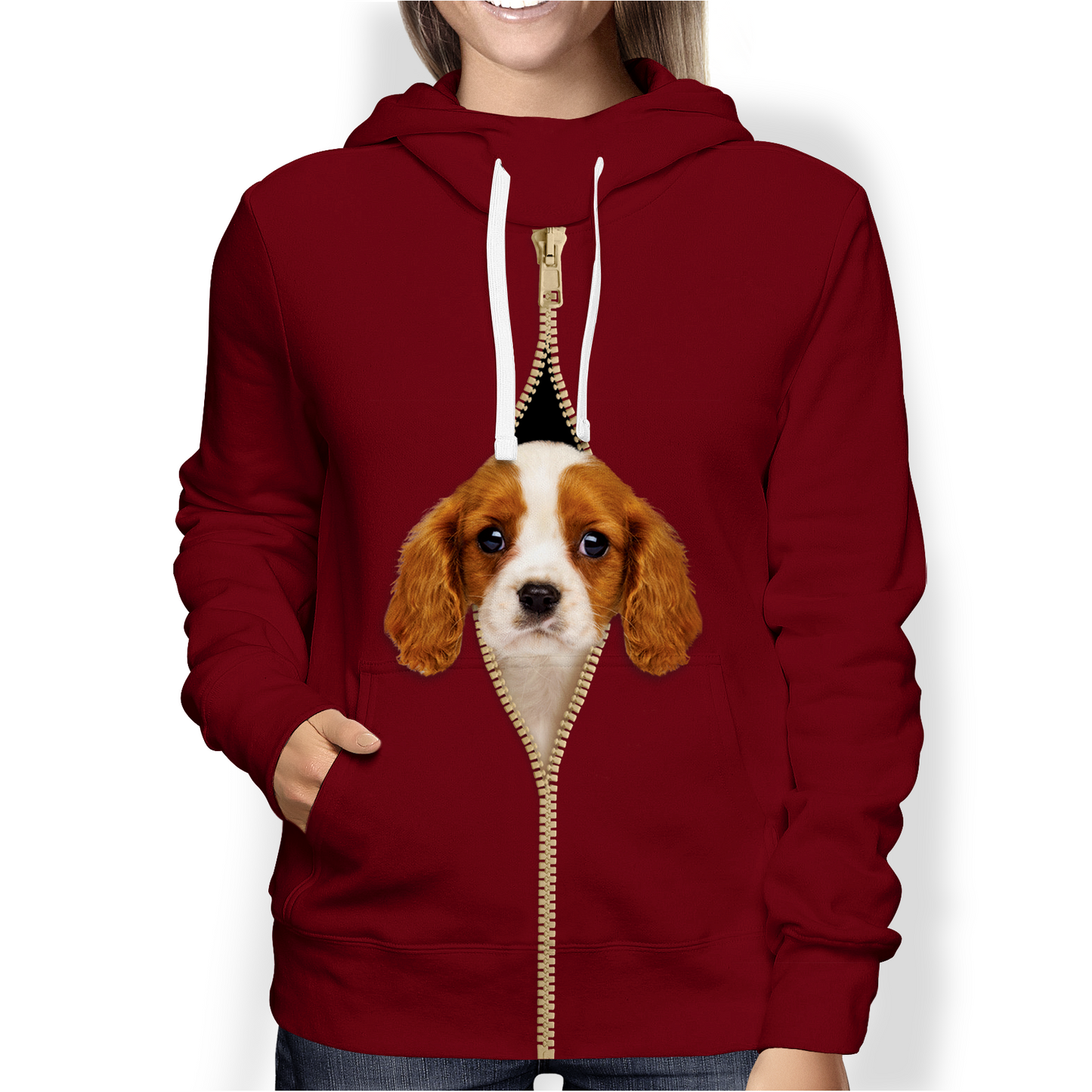 I'm With You - Pug Hoodie V2
