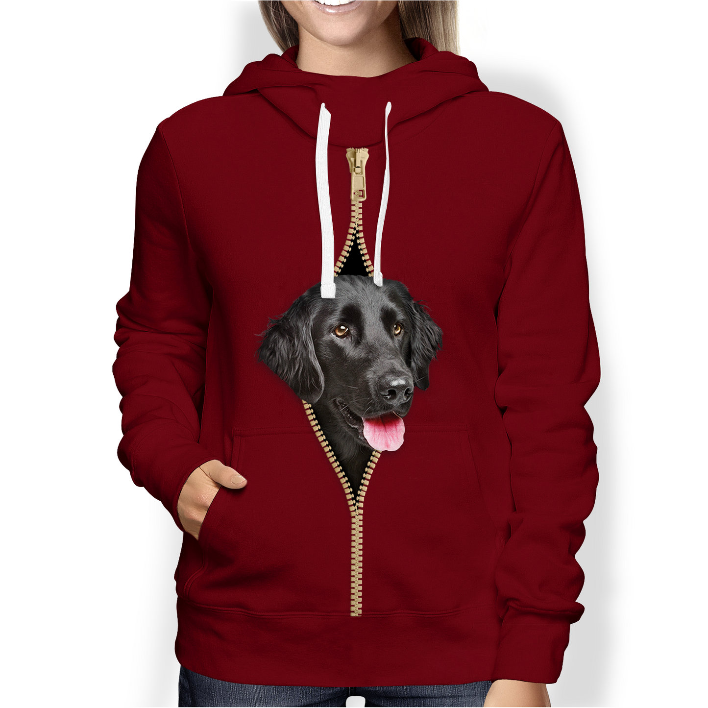 Ich bin bei dir - Weimaraner Hoodie V1