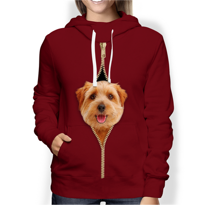 I'm With You - Lancashire Heeler Hoodie V1
