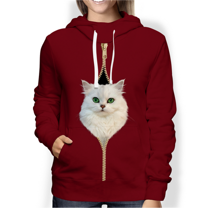 Ich bin bei dir - Flat Coated Retriever Hoodie V2