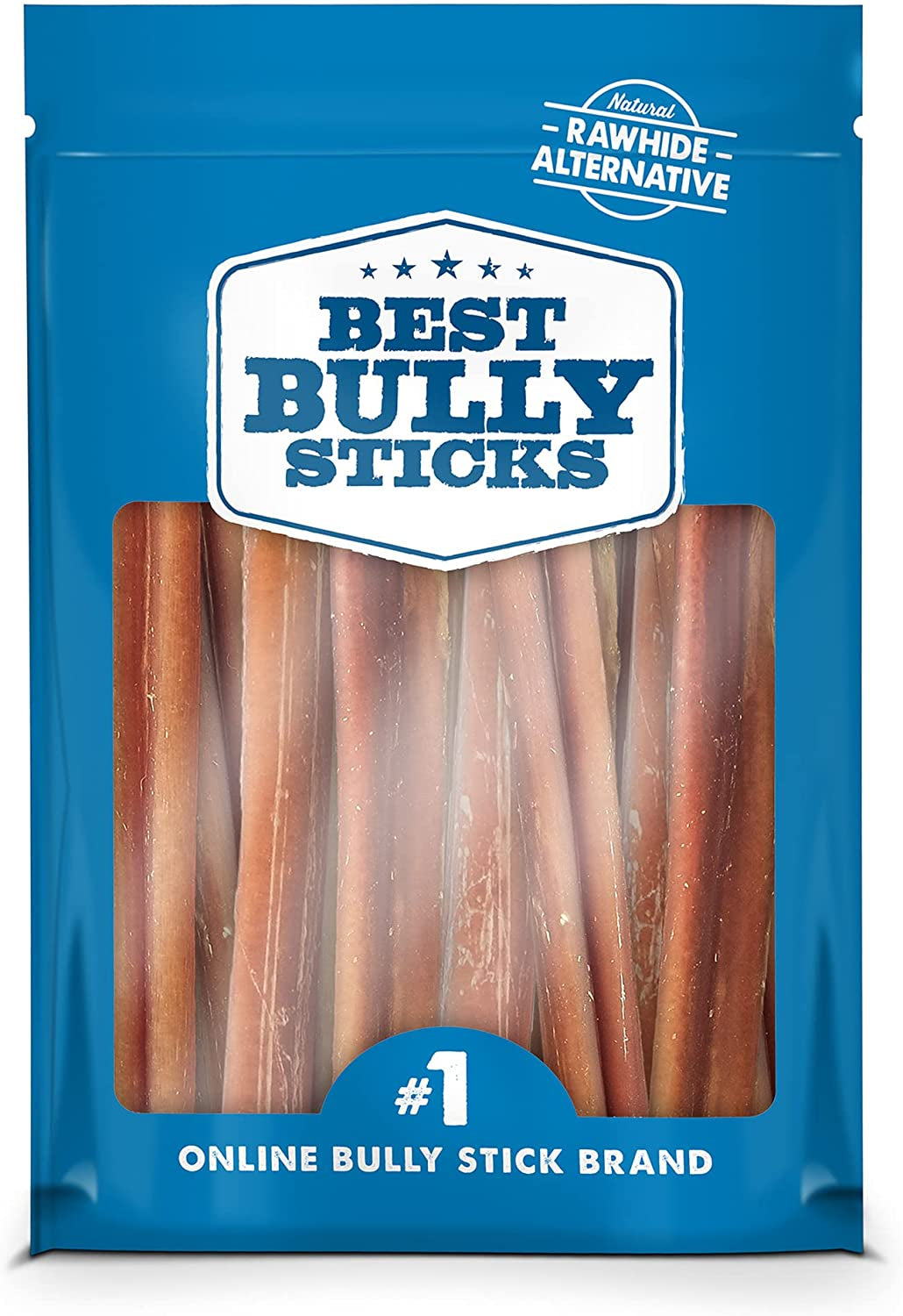 Best Bully Sticks Bully Sticks for Dogs - 100% Natural, Grass-Fed Beef, Dog Bully Sticks for Small Dogs and Puppies - Grain and Rawhide Free Bully Stick Dog Chews