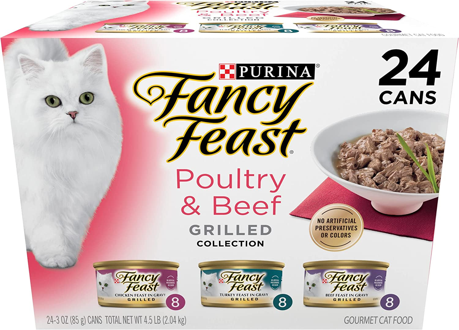 Purina Fancy Feast Wet Cat Food Flaked Trout Feast