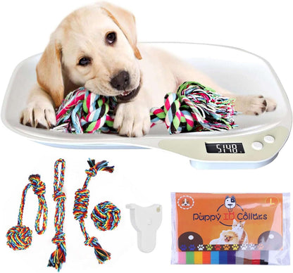 Digital Pet Scale, Multi-Function LCD Scale Digital Weight, Perfect for Puppy/Kitten/Hamster/Hedgehog/Food