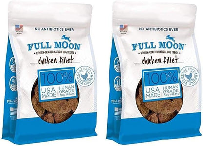 Full Moon Chicken Fillet Healthy All Natural Dog Treats Human Grade Made in USA