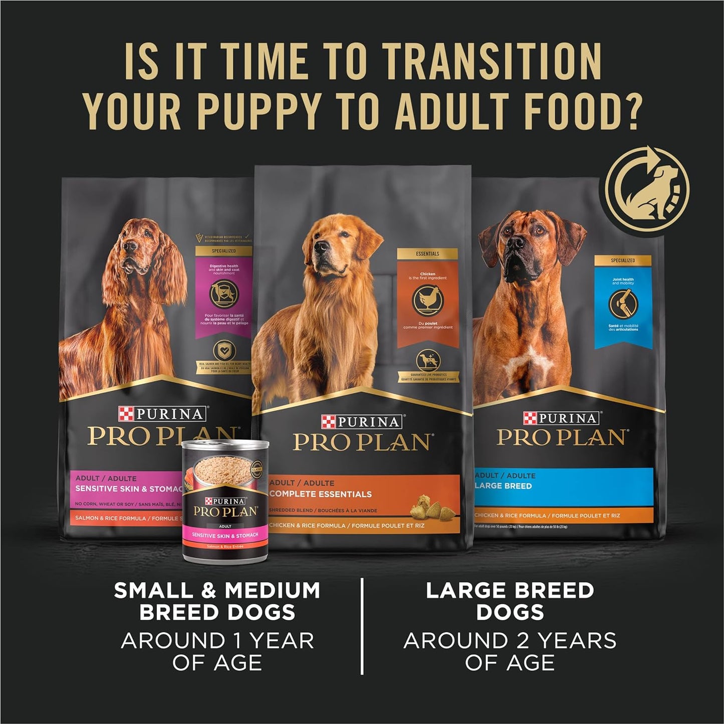 Large Breed Dry Puppy Food, Chicken and Rice Formula