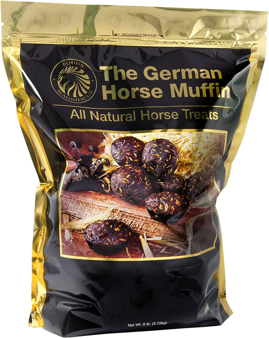 Equus Magnificus, Inc.-German Horse Muffin All Natural Horse Treats 6 Pound