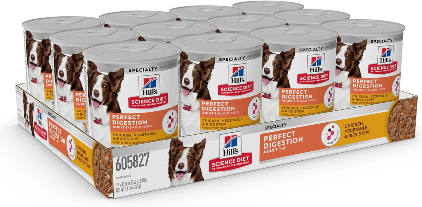 Hill'S Science Diet Perfect Digestion, Adult 1-6, Digestive Support, Wet Dog Food