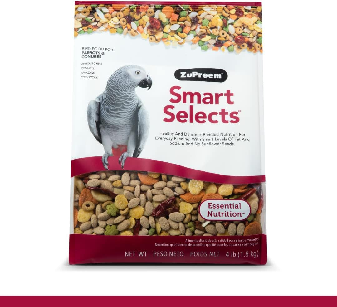 Zupreem Bird Pellets, Daily Bird Food for Parrot, Core Nutrition for Birds