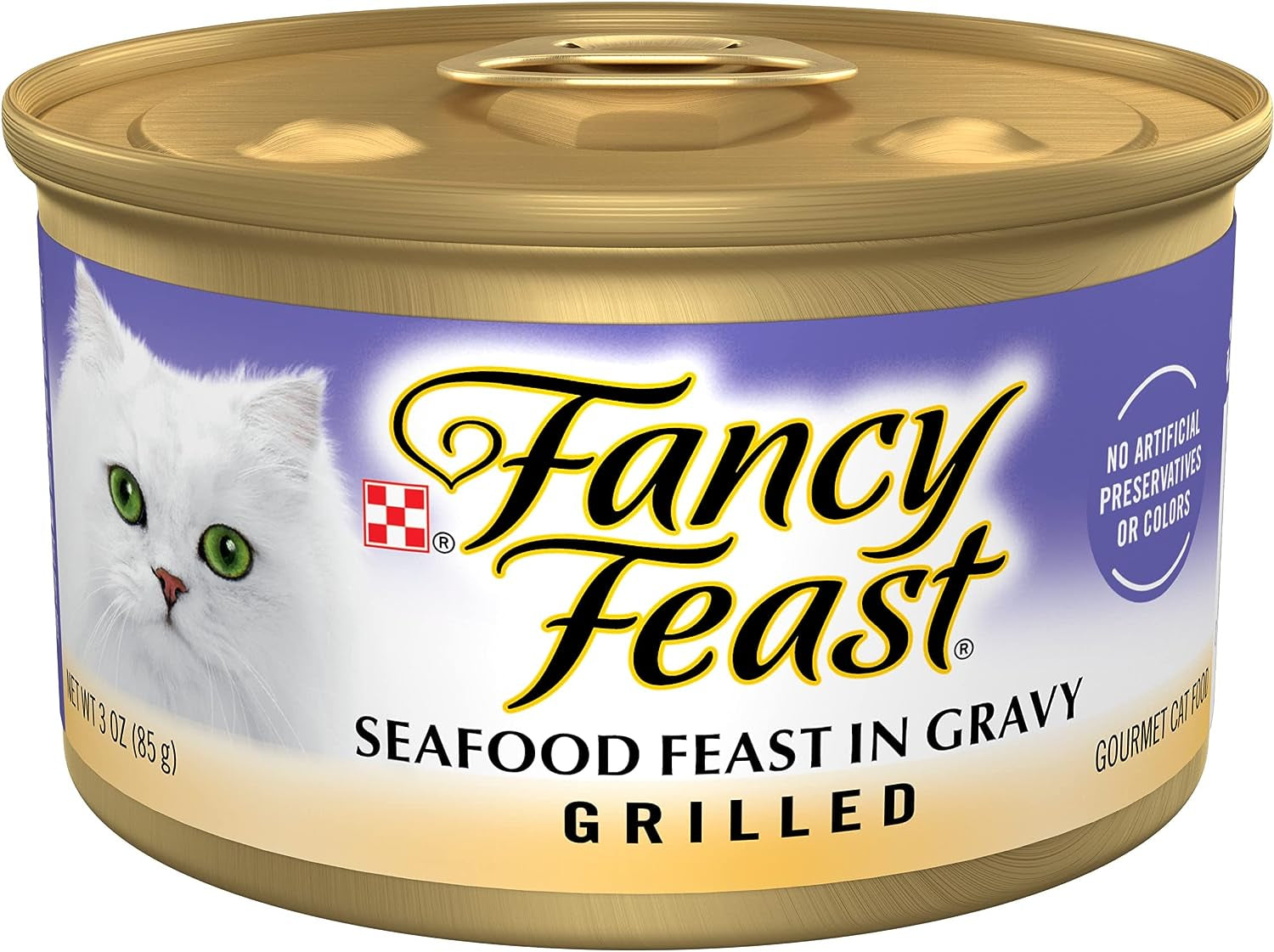 Poultry and Beef Feast Classic Pate Collection Grain Free Wet Cat Food Variety Pack - (Pack of 30) 3 Oz. Cans