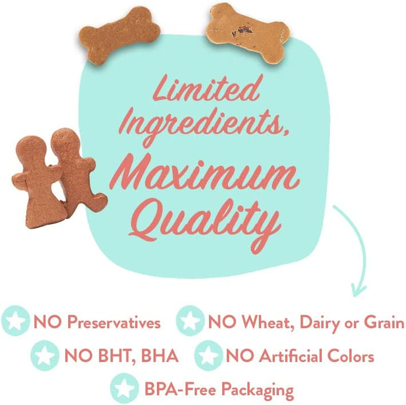 Portland Pet Food Company Healthy Dog Treats - Grain-Free, Human-Grade - Natural Dog Training Treats & Biscuits Made in the USA Only