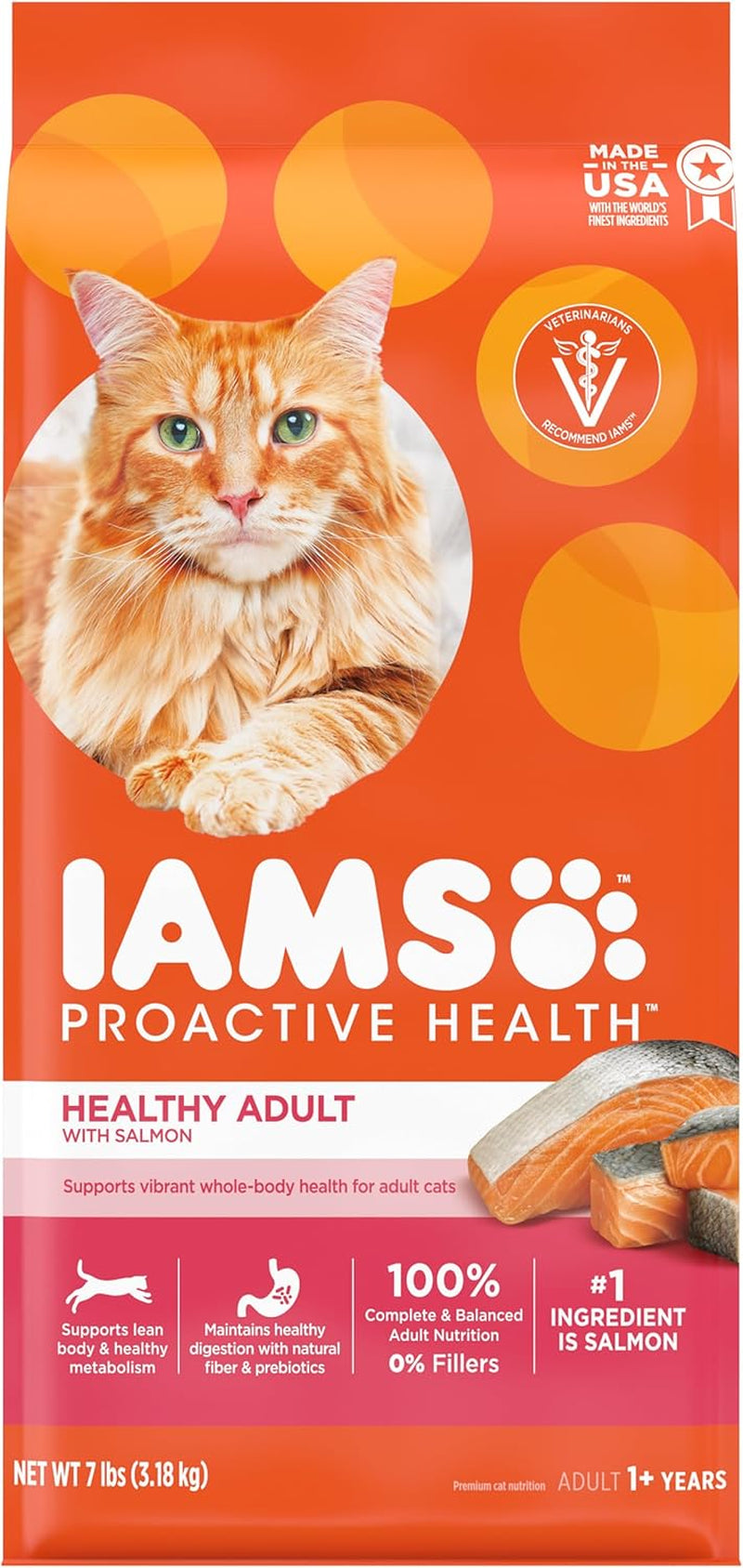 IAMS Proactive Health Healthy Adult Dry Cat Food with Chicken