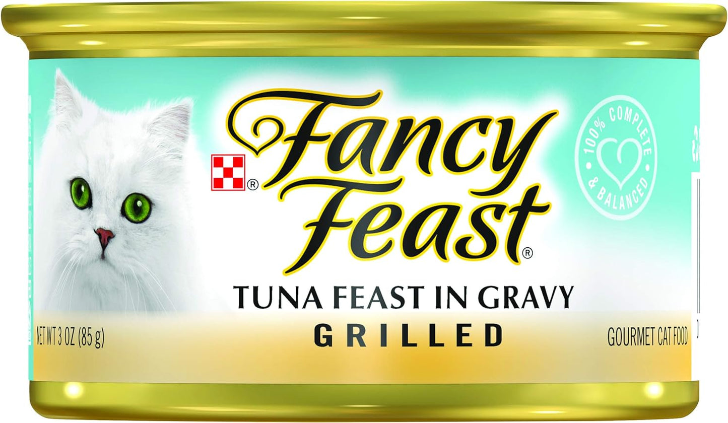 Poultry and Beef Feast Classic Pate Collection Grain Free Wet Cat Food Variety Pack - (Pack of 30) 3 Oz. Cans