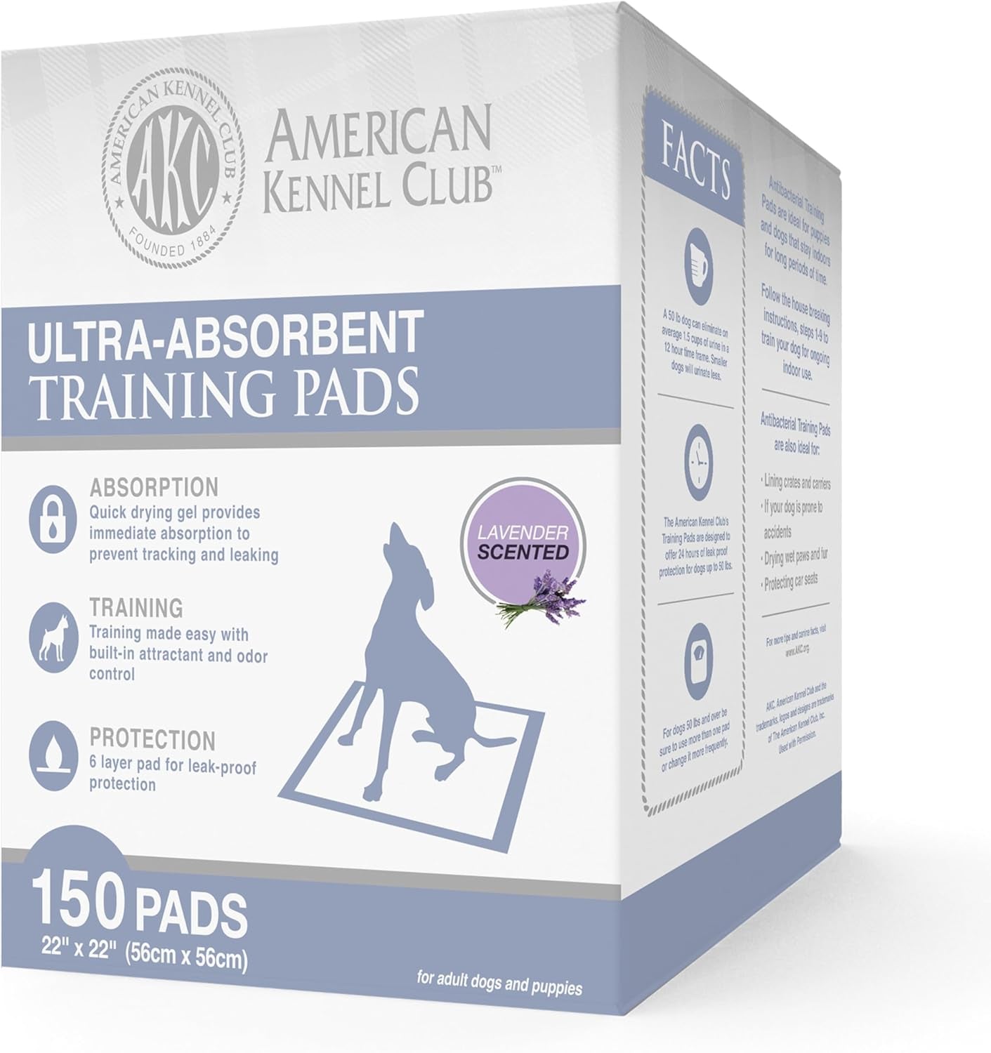 Ultra Absorbent Odor Control Scented Training Pads for Dogs Leak-Proof Quick Dry Gel