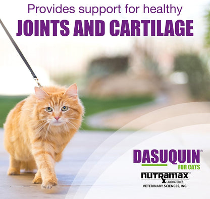 Nutramax Laboratories Dasuquin Joint Health Supplement for Cats - with Glucosamine, Chondroitin, ASU, Boswellia Serrata Extract, and Green Tea Extract