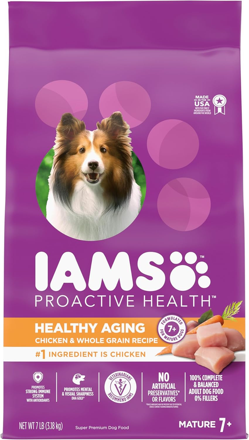 IAMS Proactive Health Healthy Aging Large Breed Adult Dry Dog Food for Mature and Senior Dogs