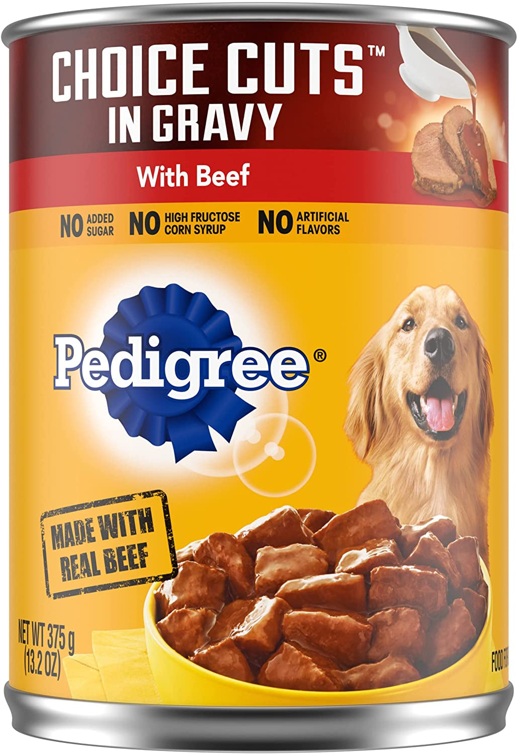 PEDIGREE CHOICE CUTS IN GRAVY Adult Canned Soft Wet Dog Food with Beef