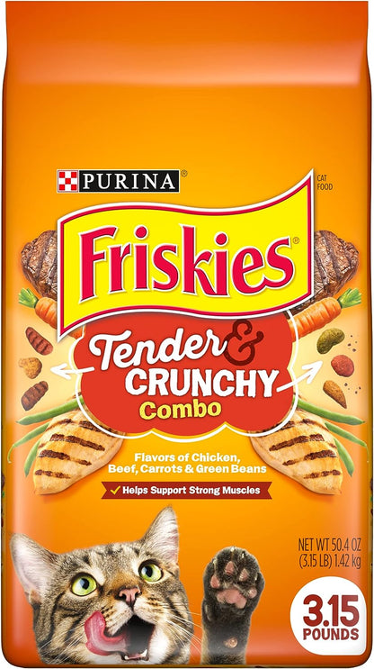 Purina Dry Cat Food, Tender & Crunchy Combo - 16 Lb. Bag