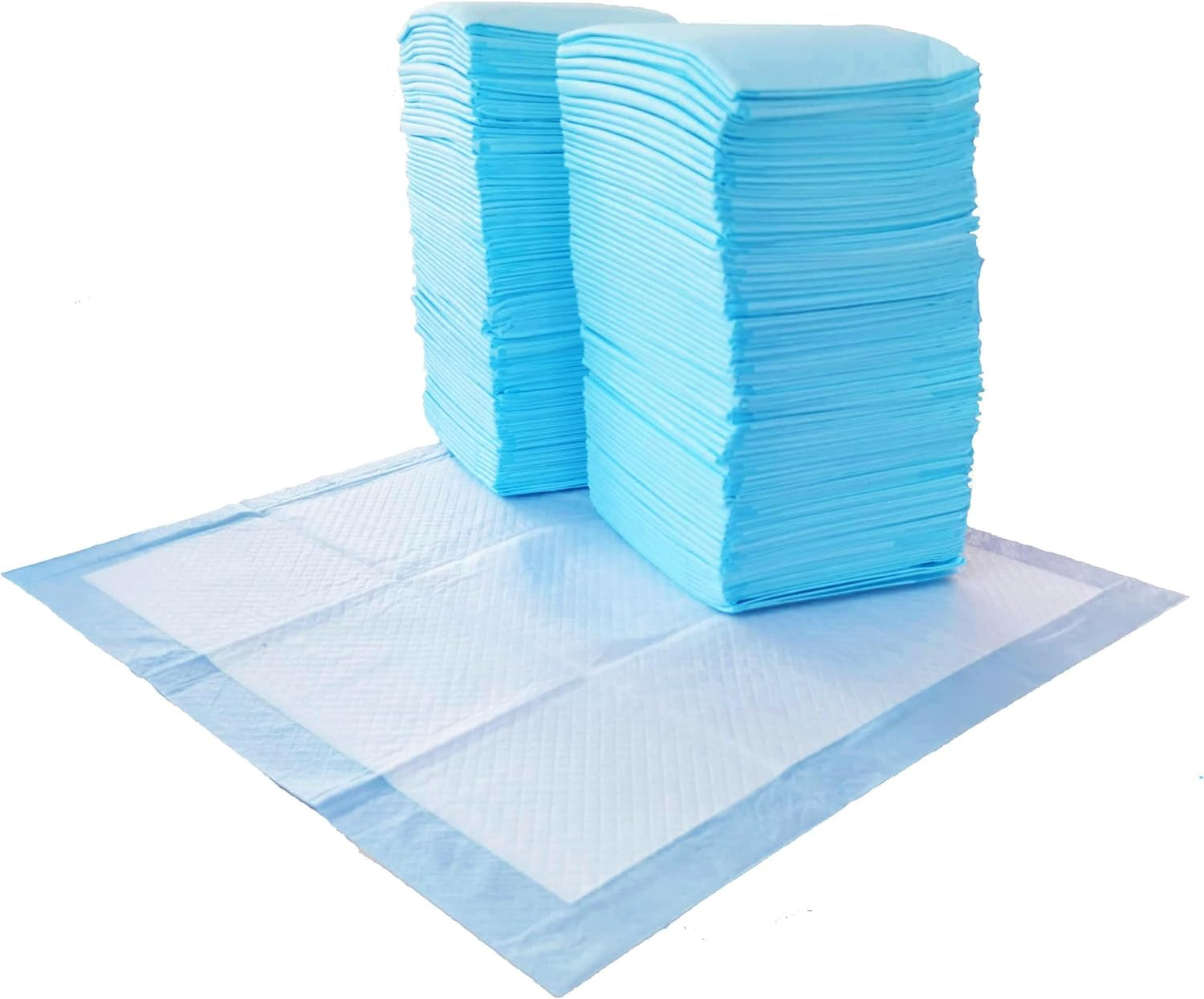 Amazon Basics Absorbent Dog and Puppy Pee Pads with 5-Layer Leak-Proof Design and Quick-Dry Surface for Potty Training, Regular, 22 X 22 Inch, Scented