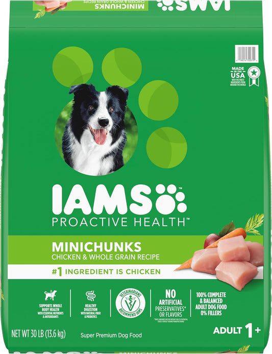 IAMS Proactive Health Minichunks Adult Dry Dog Food with Real Chicken