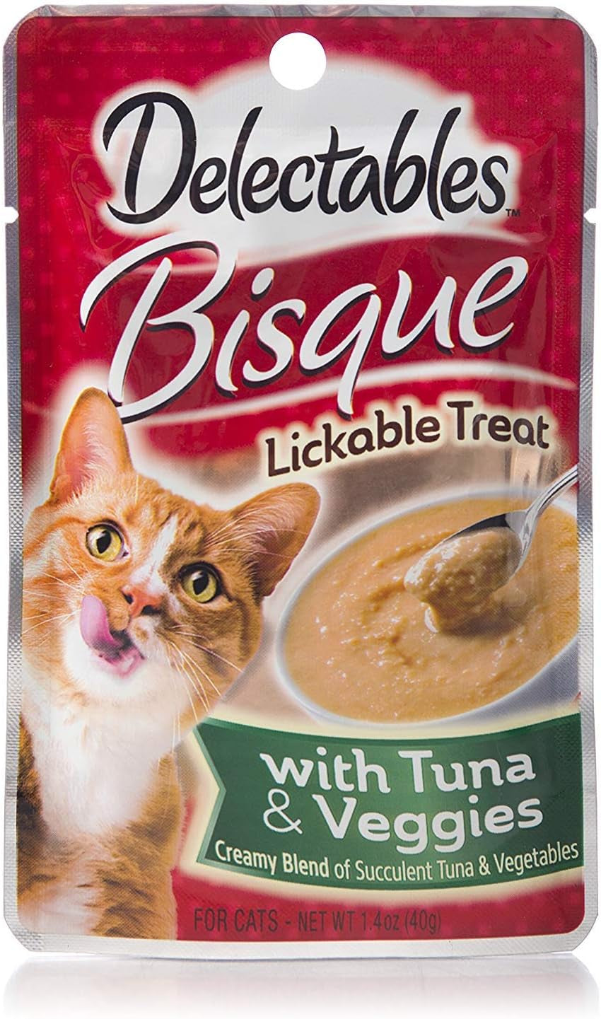 Hartz Delectables Bisque Variety Pack Lickable Cat Treat