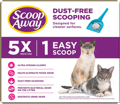 Scoop Away Advanced Multi-Cat Clumping Cat Litter, Meadow Fresh Scent