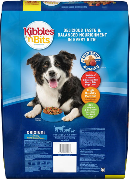 Kibbles 'N Bits Original Savory Beef & Chicken Flavors Dry Dog Food