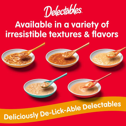 Hartz Delectables Bisque Variety Pack Lickable Cat Treat