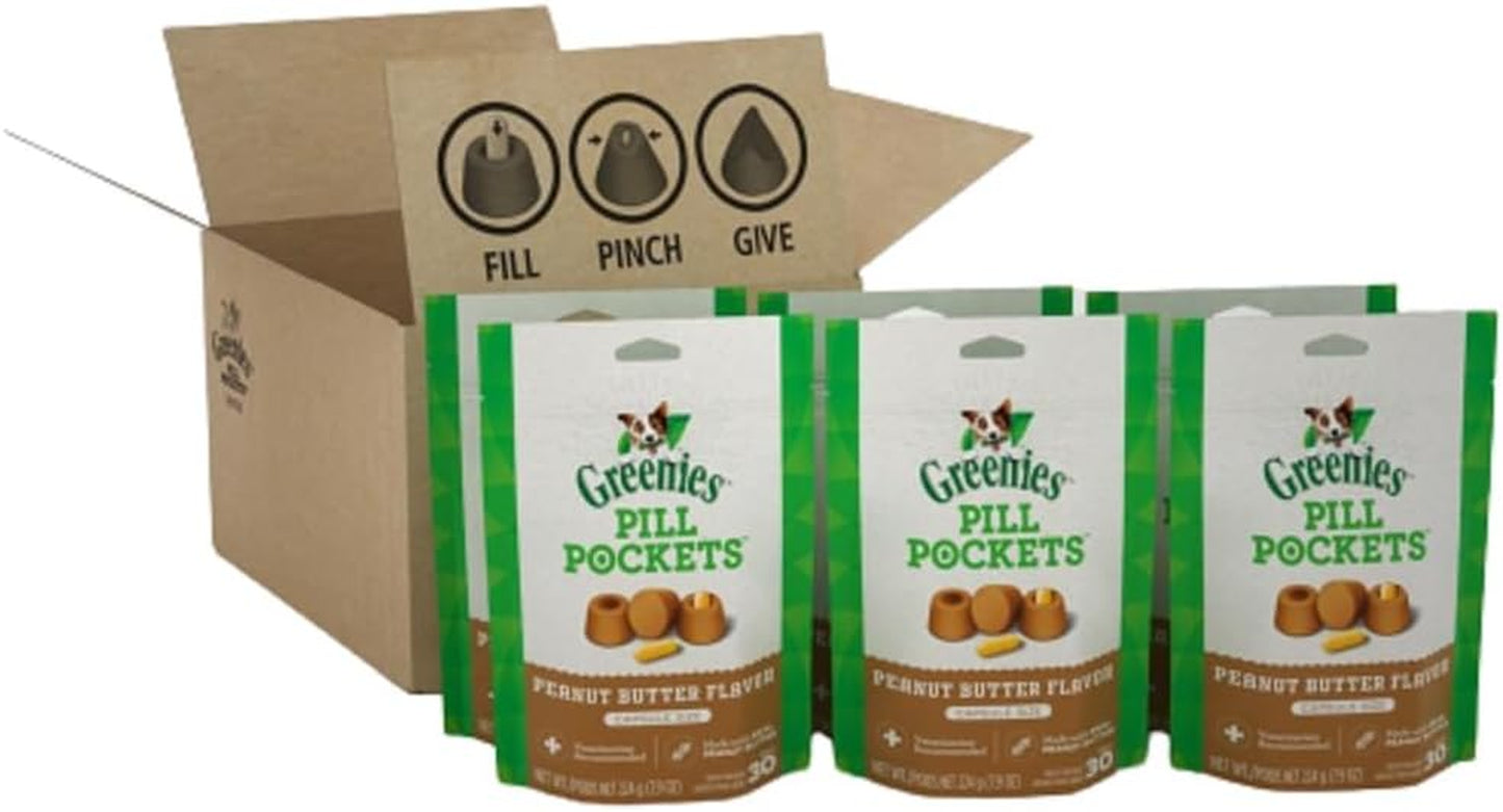 Chicken Flavor Capsule Size Pill Pockets Treats for Dogs