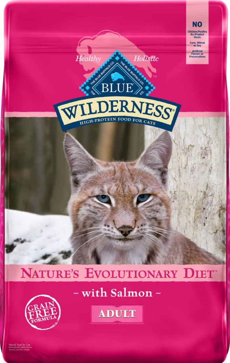 Blue Buffalo Wilderness Nature's Evolutionary Diet High-Protein, Grain-Free Natural Dry Food for Adult Cats, Chicken