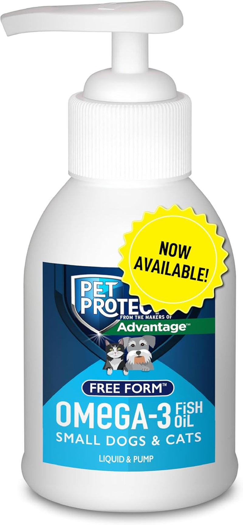 Pet Protect from the Makers of Advantage Omega 3 Supplement for Small Dogs & Cats