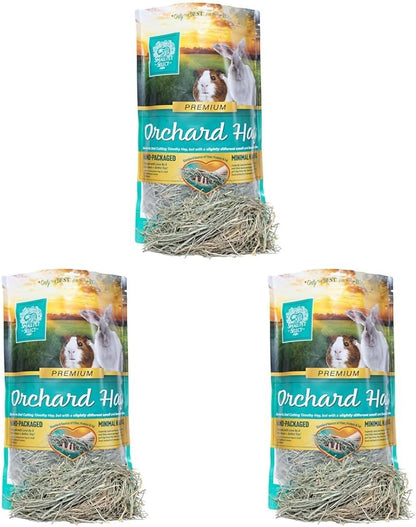 Small Pet Select Orchard Grass Hay Pet Food for Rabbits, Guinea Pigs, Chinchillas and Other Small Animals, Premium Natural Hay Grown in the US