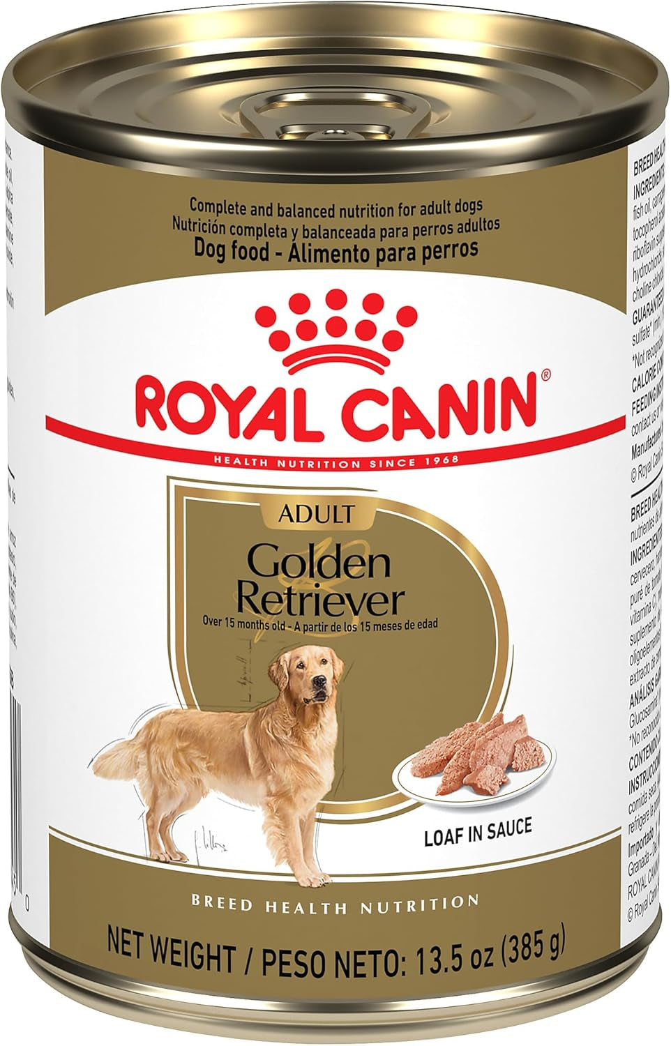 Royal Canin Golden Retriever Loaf in Sauce Canned Dog Food