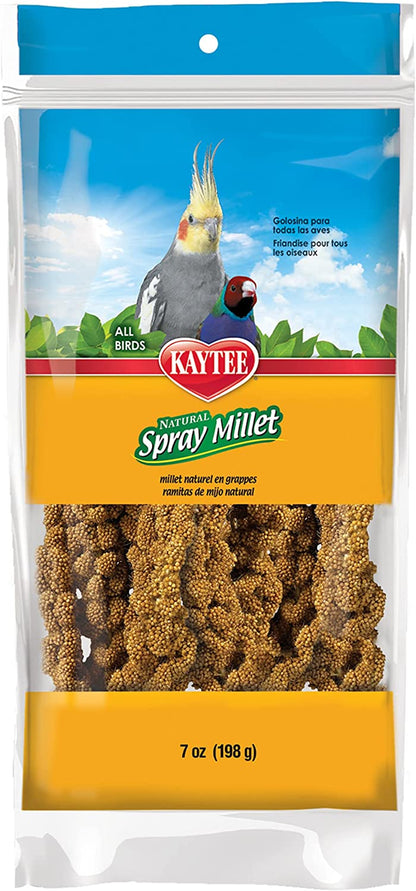 Spray Millet Treat for Pet Birds, 7 Ounce