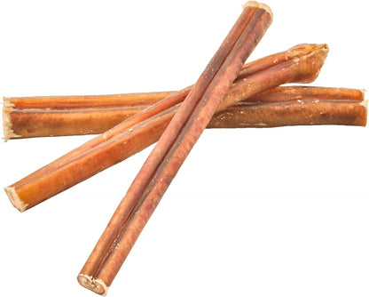 Best Bully Sticks Odor Free Bully Sticks for Dogs, Bulk Bag 100% Natural Grass-Fed Beef, Easily Digestible Bully Bones Grain and Rawhide Free Odorless Dog Bully Sticks for Large Dogs