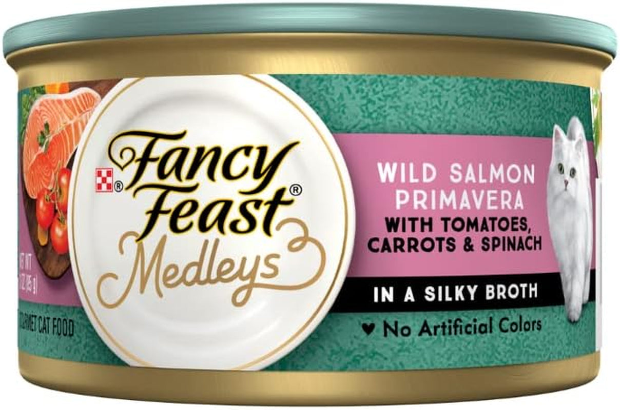 Poultry and Beef Feast Classic Pate Collection Grain Free Wet Cat Food Variety Pack - (Pack of 30) 3 Oz. Cans