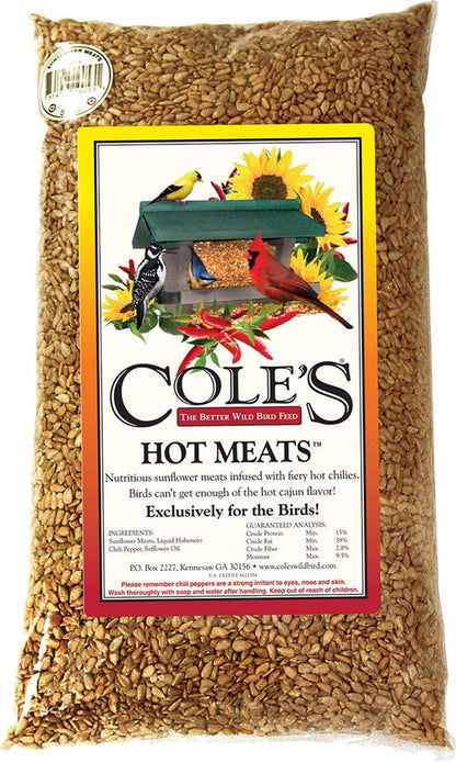 Cole'S HM05 Hot Meats Bird Seed, 5-Pound